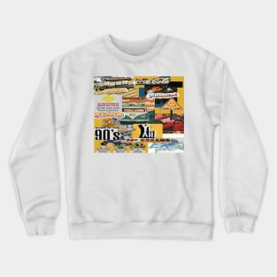 Collage retro Crewneck Sweatshirt